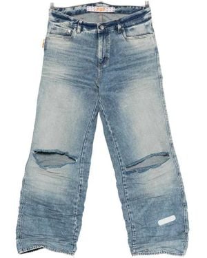 PDF Rich Kid Ripped Jeans - Blue