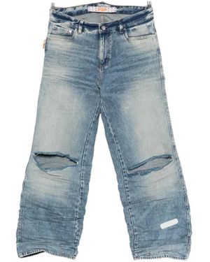 PDF Rich Kid Ripped Jeans - Blau