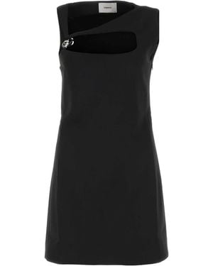 Coperni Stretch Jersey Fitted Dress Recycled Material - Black