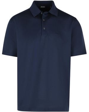 ZEGNA Polo Shirt - Blue
