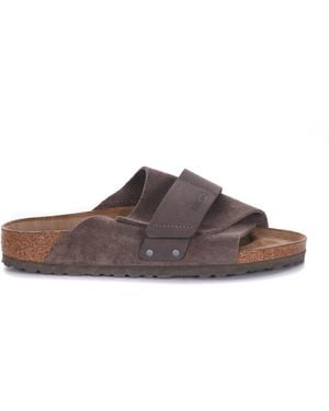 Birkenstock "Kyoto" Slippers - Brown