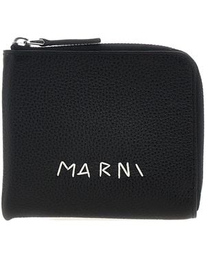 Marni Logo Wallet - Schwarz