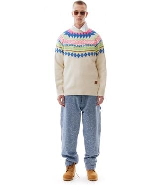 LC23 Norvegianer Pullover - Blau