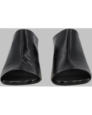 MM6 by Maison Margiela Mule Anatomic Leather - Black