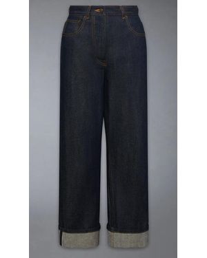 Thom Browne Klassische 5-Pocket-Jeanshose von aus japanischem Selvedge-Denim - Blau