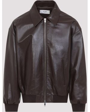 Celine Teddy Jacket - Negro