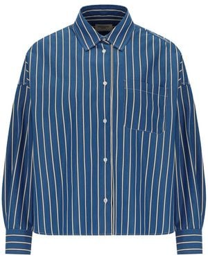 Weekend by Maxmara Onore Striped Shirt - Blue