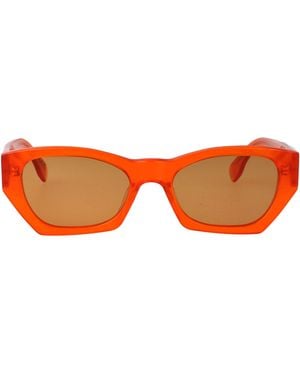 Retrosuperfuture Cat Eye Sunglasses Gcj - Orange