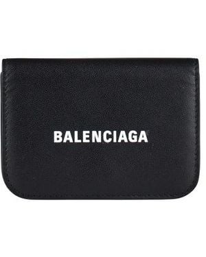 Balenciaga Wallet Cash Mini - Black