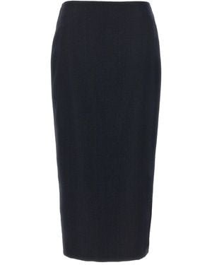 Blazé Milano Maine Sussex Longuette Gonne Blu-Donna