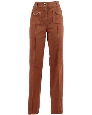 Elisabetta Franchi I'M Not Sure I'M Ready To Go - Brown