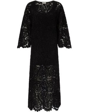 Loulou de Saison Ciko Ankle Length Dress - Black