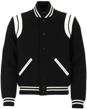 Saint Laurent Teddy Jacket - Black