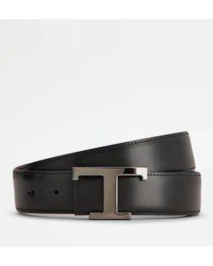 Tod's T Zeitloser Gürtel - Schwarz