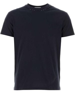 Valentino Garavani Cotton T Shirt - Black