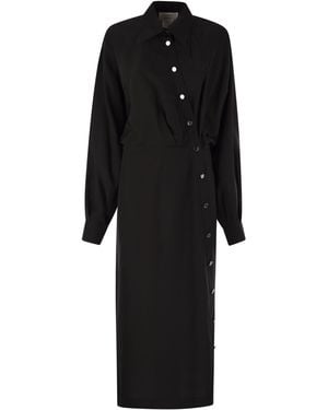 Sportmax Maranta Asymmetrisch Chemisier - Schwarz