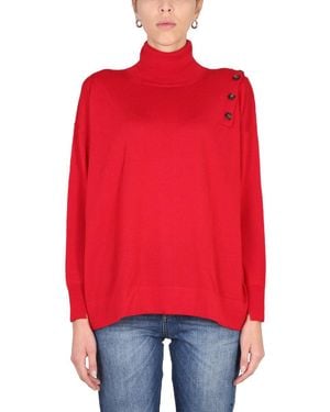 Stefano Mortari Turtleneck Shirt - Red