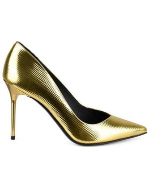 Balmain Hohe Schuhe - Mettallic