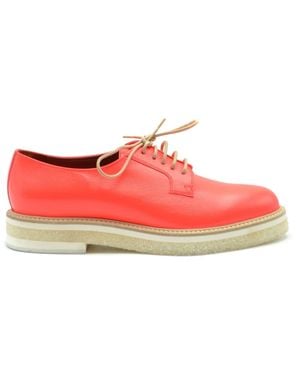 Santoni Derby - Red