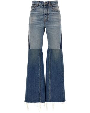 Chloé Chloé Patchwork Jeans - Blauw