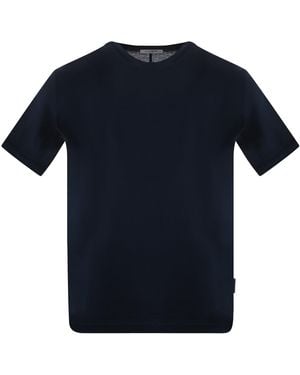 Paolo Pecora Cotton T Shirt - Blue