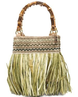La Milanesa Calla Small Handbag - Metallic