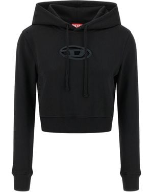 DIESEL 'F-Slimmy-Hood-Od' Hoodie - Black