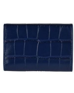 Balenciaga Paper Wallet - Blau