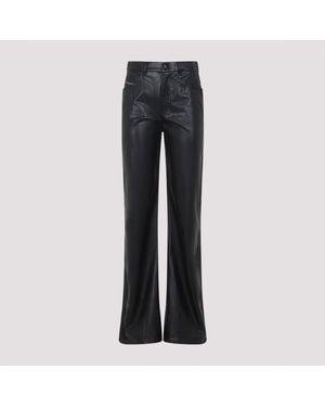 DIESEL P-Lain Eco Leather Trousers - Grey