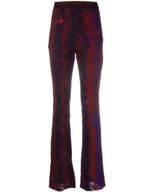 VITELLI Doomboh Bell Bottom Leggings - Rojo