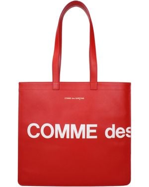 Comme des Garçons Shoulder Bags Leather - Red