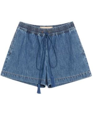 Valentino Denim Shorts - Blue