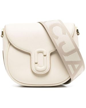 Marc Jacobs The J Marc Small Saddle Bag - White