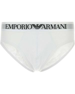 Emporio Armani Brief - White