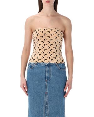 Marine Serre Top - Blue