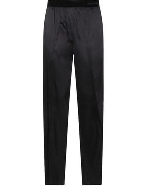Tom Ford Pantalones de pijama de seda - Negro