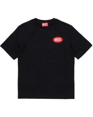 DIESEL "Tpatch Over" T Shirt - Black