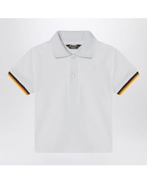 K-Way Vincent Polo - White