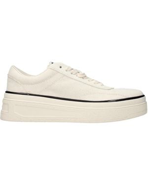 Jil Sander Sneakers For And Silk - White