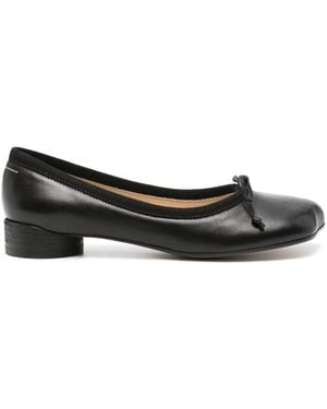 MM6 by Maison Margiela Anatomic Ballet Flats - Marron
