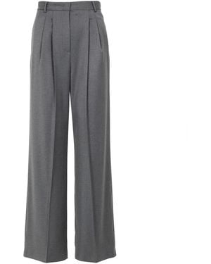 SIMONA CORSELLINI Trousers - Grey