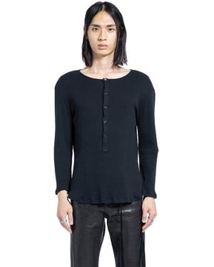 Ann Demeulemeester Ilyas Serafino Top - Blue