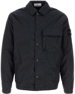 Stone Island Midnight Nylon Jacket - Blue