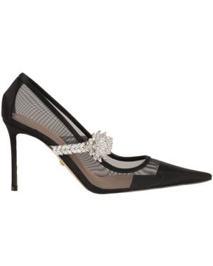 Mach & Mach Mach & Mach Con Il Tallone Nero - Metallizzato