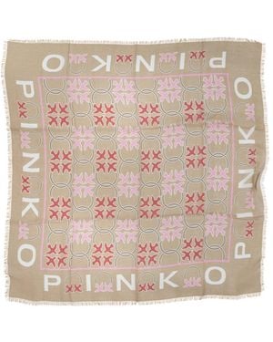 Pinko Scarves & Silk Scarves - Natural