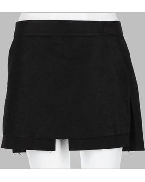 Rick Owens Gonna "Fog Cutoff Mini" - Black