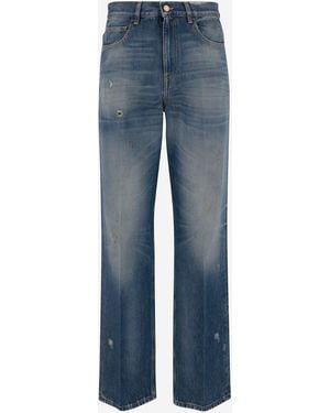 Golden Goose Cotton Jeans - Blue