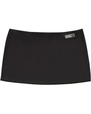 PUMA X Rosé Slim Micro Mini Skirt Wv - Black