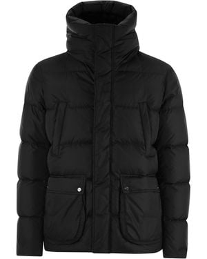 Herno Hooded Down Jacket - Black
