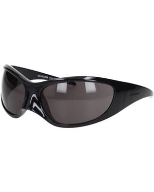 Balenciaga Sunglasses Made From Nylon - Black